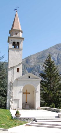 Der Glockenturm von Pirago
